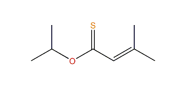 (S)-Isopropyl 3-methylbut-2-enethioate